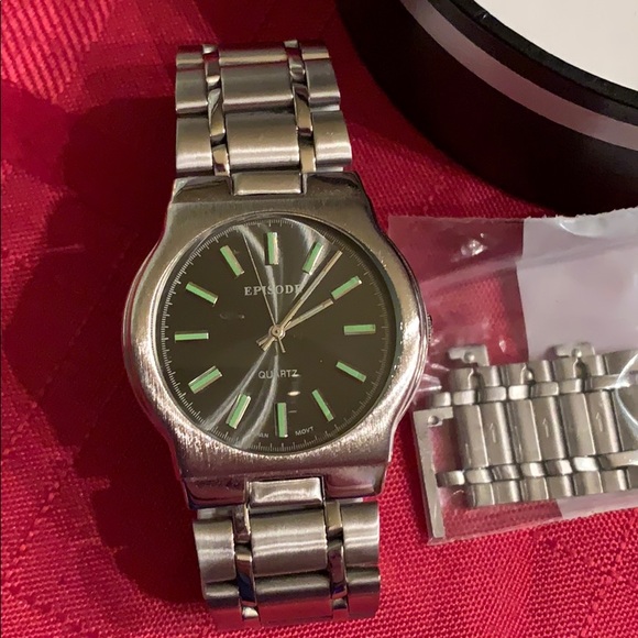 New Episode Watch Stainless Steele Band VTG - Picture 4 of 6